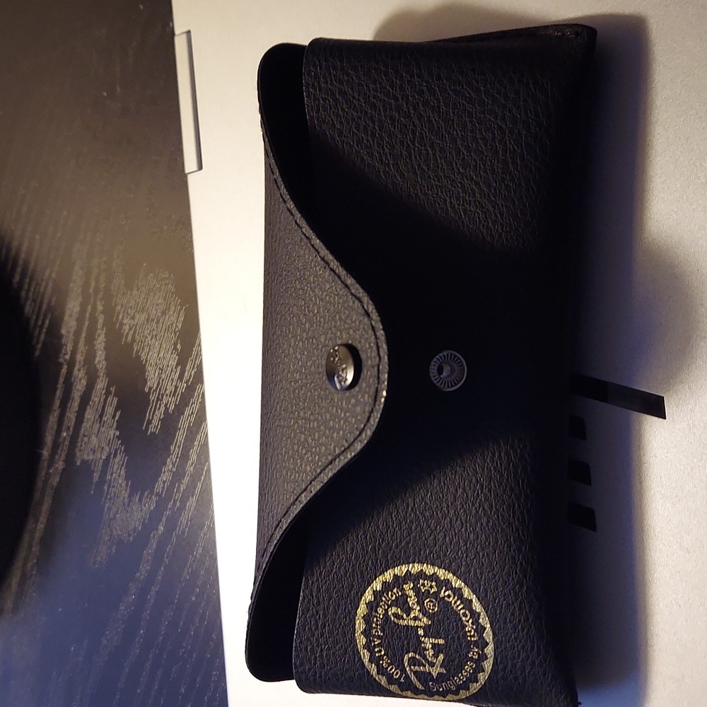 Ray-Ban Glass Case with cleansing cloth